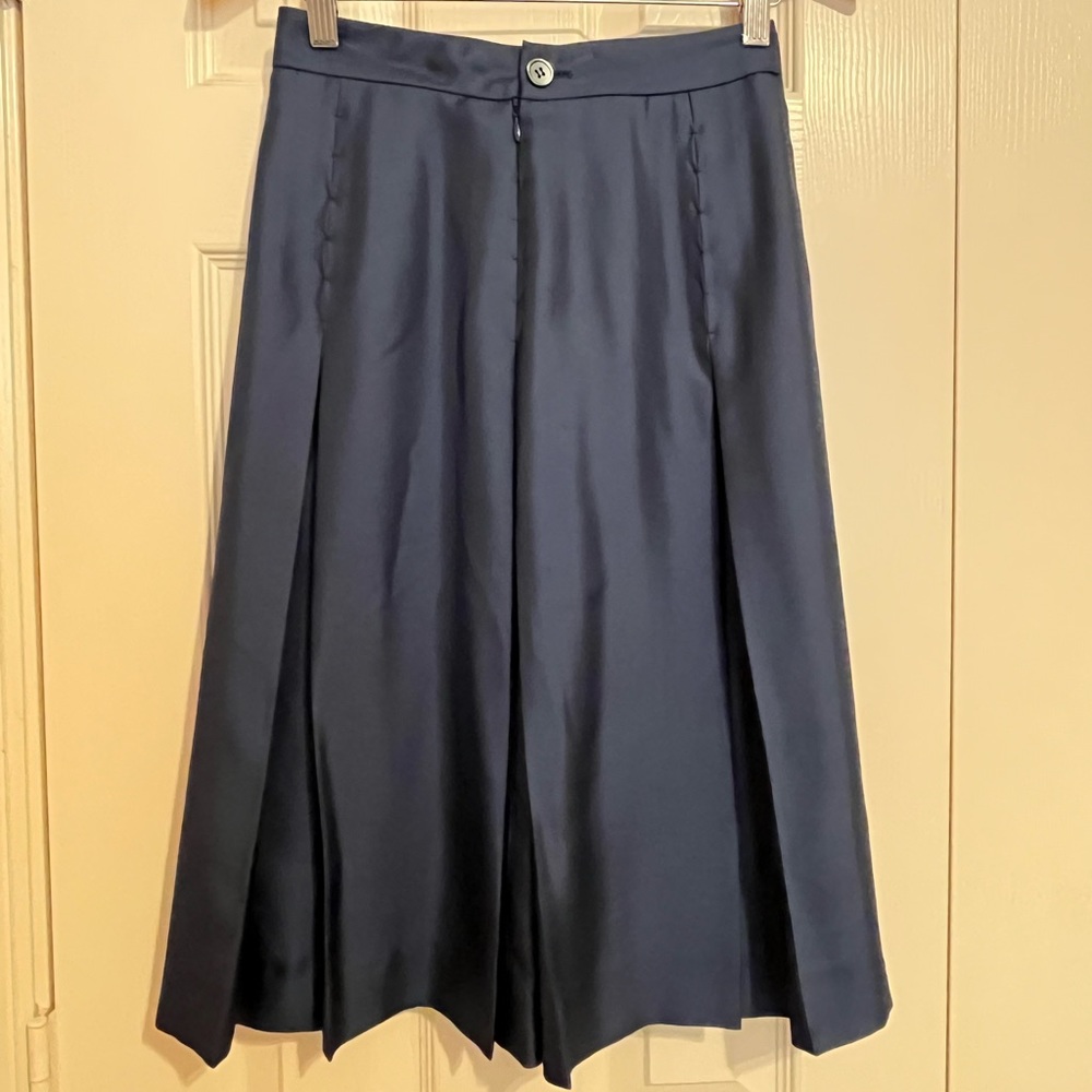 Yves saint laurent silk skirt